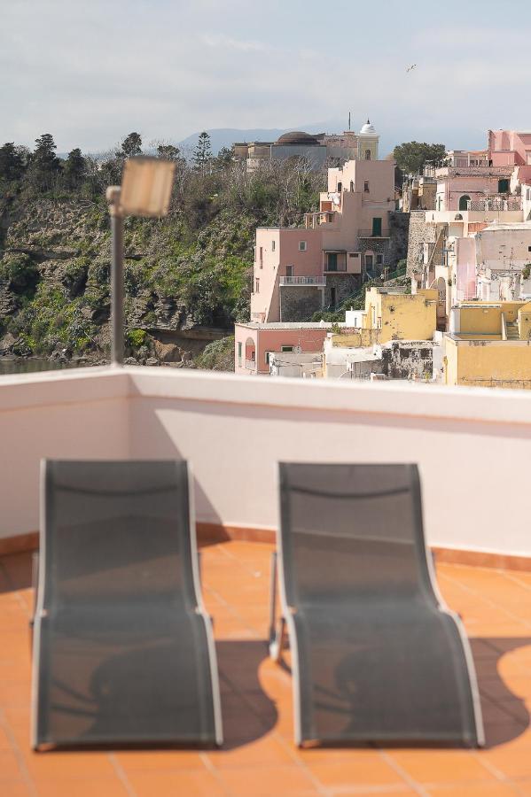 La Procidana House - Corricella Exlusive Terrace Villa Exterior photo